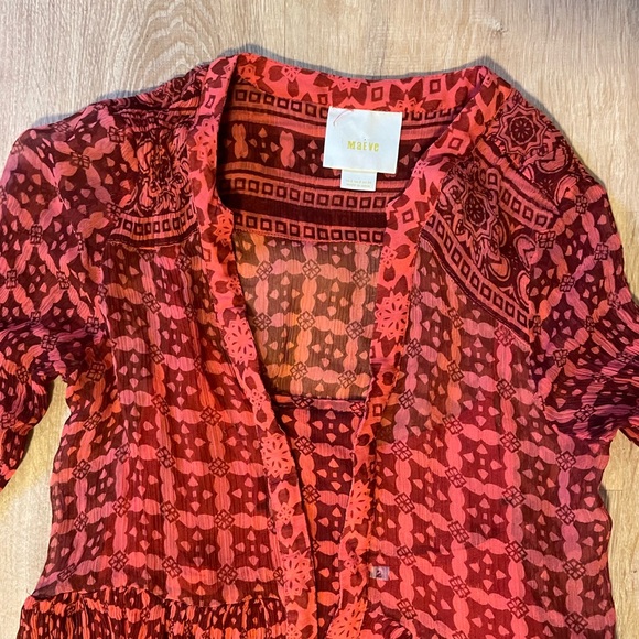 Anthropologie Maeve Canna Swing Dress - Picture 8 of 14